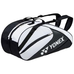 Yonex ヨネックス TEAM SERIES ラケットバッグ6 リュック付き・テニスラケット6本用 BAG1732R カラー ホワイト×ブラック｜rcmdsp