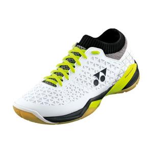 YONEX バドミントンシューズ パワークッションエクリプションZ ミッド カラー ホワイト×ブラック サイズ 24｜rcmdsp