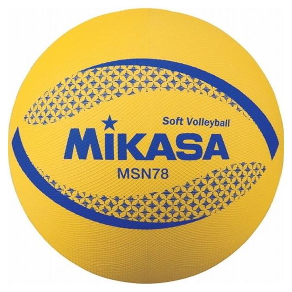 ミカサ ソフトバレー カラーソフトバレーボール検定球 イエロー MSN78Y MIKASA
