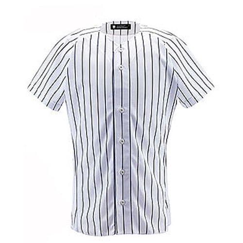 デサント DESCENTE ユニフォームシャツ フルオープンシャツ ピンストライプ DB7000 カ...