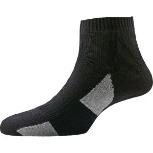 SealSkinz（シールスキンズ） 完全防水ソックレット（薄手）ブラック Thin Socklets Black KE661 サイズ：L｜rcmdsp