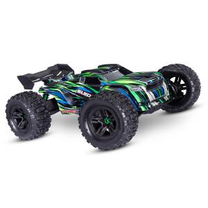 トラクサス Sledge BELTED RTR ベルト付きタイヤ 6S 4WD　ブラシレス 1/8 モンスタートラック　VXL-6s 　TQi2.4GHzプロポ付き　95096-4