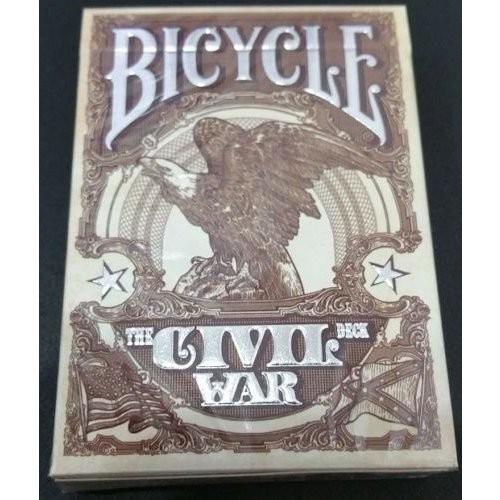２Deck-SET　Bicycle Civil War Foil-Tuck Playing Card...