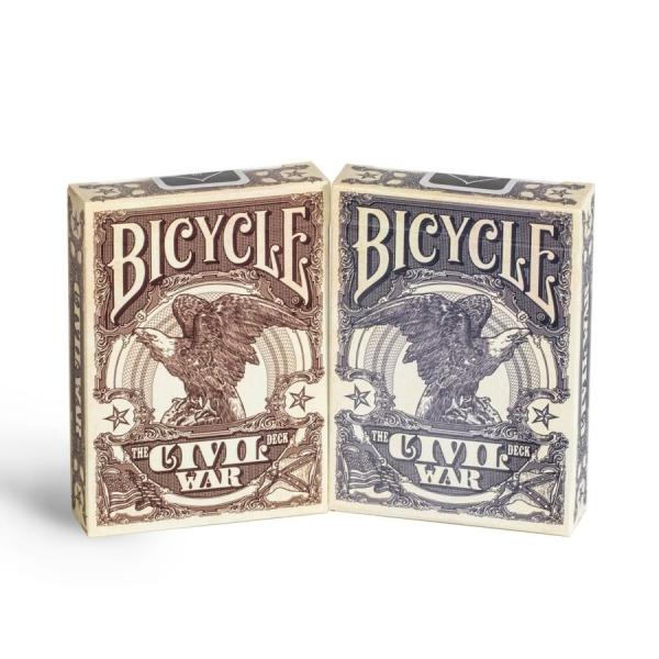 2Deck-Set　Bicycle Civil War RED＆BLUE　Playing cards...