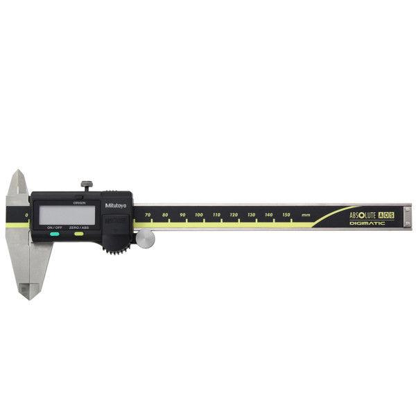 ミツトヨ 標準ABSデジマチックキャリパ サムローラ・外部出 15cm CD-15AX（直送品）