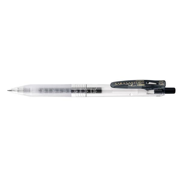 ゼブラ ジェルインク ノック式 サラサスタディ 0.5mm 黒 JJM88-BK 1セット（7本入り...