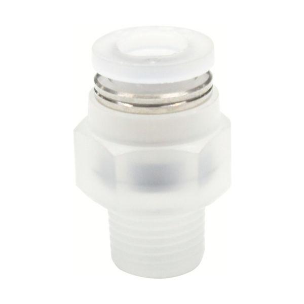 日本ピスコ ピスコ チューブフィッティング ストレート PPタイプチューブ6ネジR1/8 PPC6-...