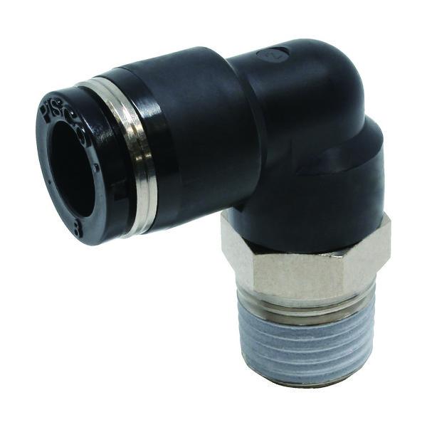 日本ピスコ PISCO チューブフィッティング エルボ 適合外径8mm 接続口径R1/4 PL8-0...