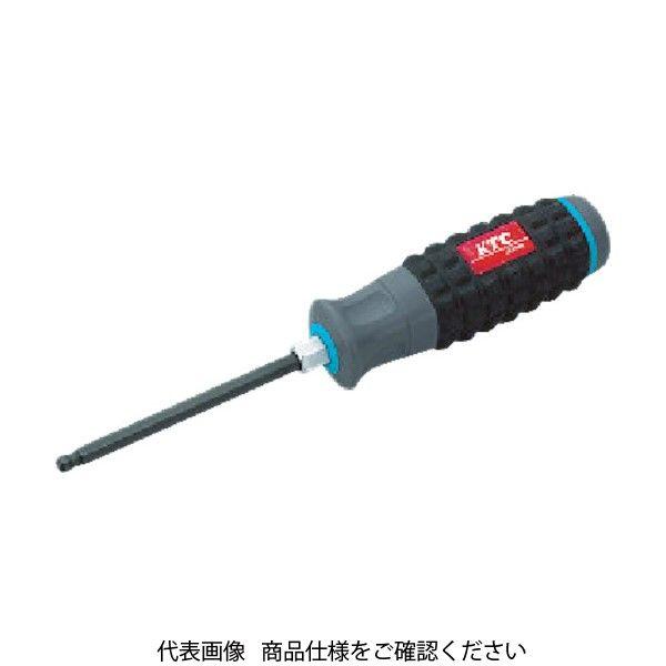 京都機械工具 KTC 樹脂柄ボールポイントヘキサゴンドライバ3/16inch D1H-3/16BP ...