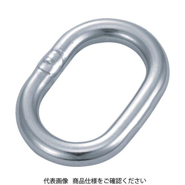 トラスコ中山 TRUSCO 楕円リンク ステンレス製 10mm 1個入 TOL-10 1袋(1個) ...