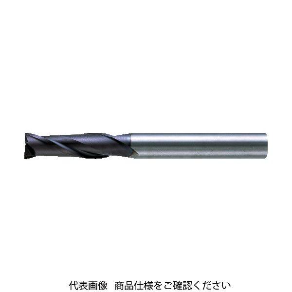 三菱マテリアル 三菱K 2枚刃エムスター汎用 超硬スクエアエンドミルセミロング刃長(J)5mm MS...
