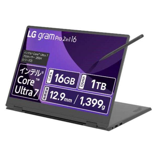LG 16インチ ノートパソコン gram Pro 16T90TP-GA78J 1台（直送品）