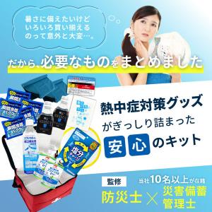 熱中症対策キットDX 17点 レッド 8セット...の詳細画像1