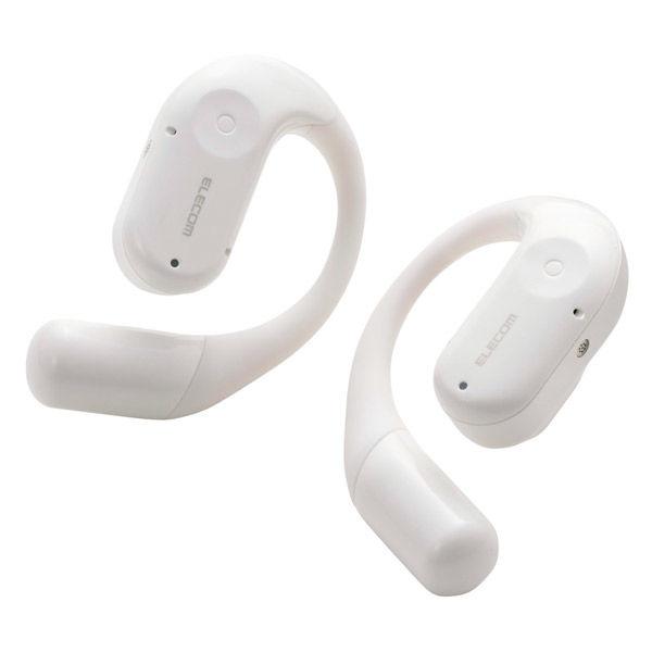 Bluetoothイヤホン 完全ワイヤレス IPX5 ムーンホワイト LBT-OWS02ECMWH ...