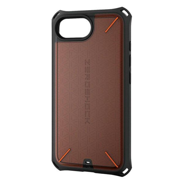 iPhone 16e ケース ハイブリッド 特殊素材D3O 超耐衝撃 ブラック PM-A25SZER...