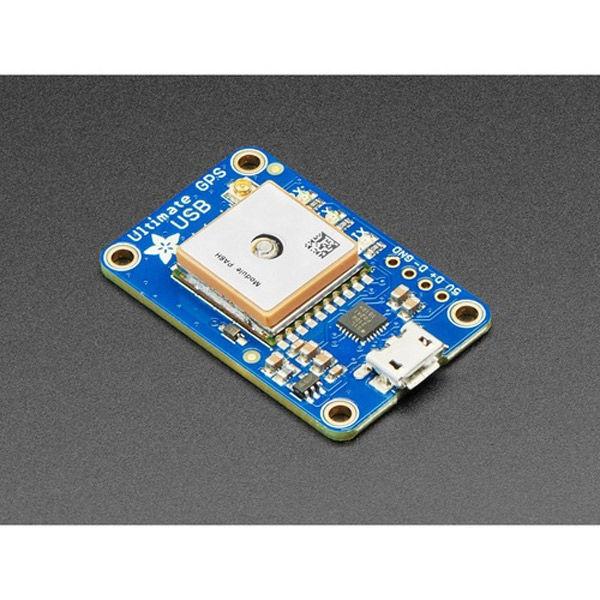 Adafruit Ultimate GPSモジュール USBコネクタ付 66ch 10Hz ADA-...