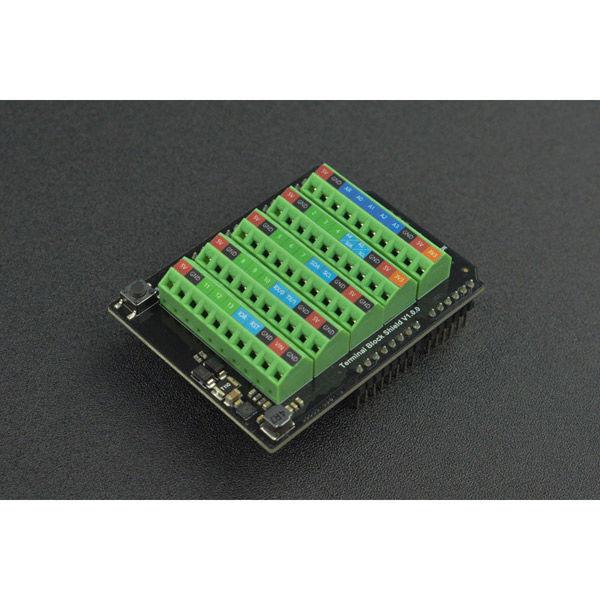 DFRobot Arduino Uno用ターミナルブロックシールド DFROBOT-DFR0920 ...