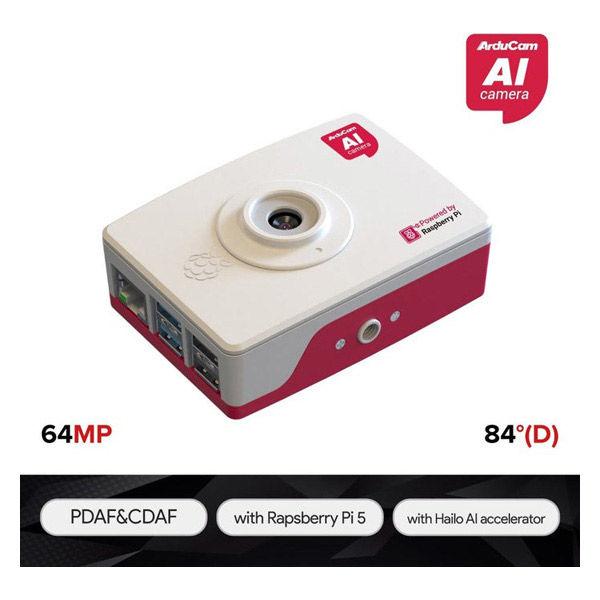 Pivistation 5 AIカメラ Hawkeye Lite Pi 5非搭載 UCTRONICS...
