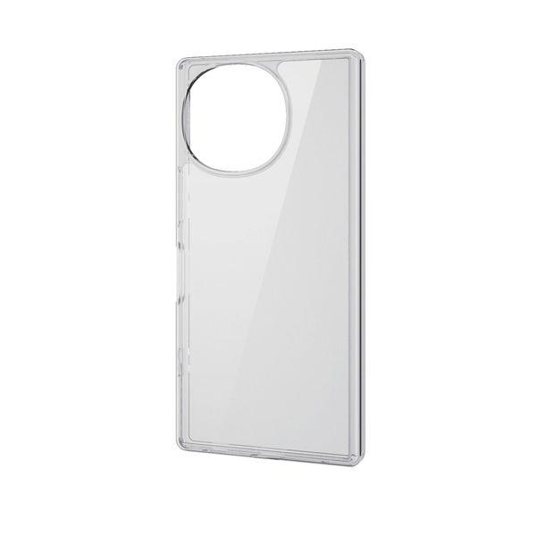 AQUOS R10 (SH-51F) ケース ハイブリッド 衝撃吸収 クリア PM-S252HVCK...