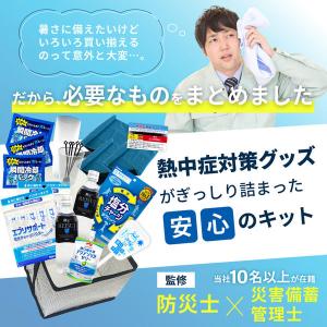 熱中症対策キット シェア 39点 シルバー 1...の詳細画像1