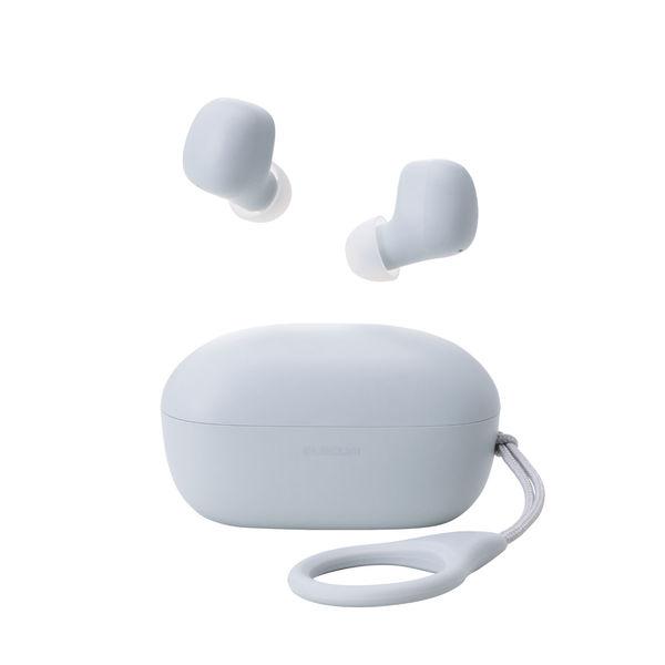 ワイヤレスイヤホン Bluetooth 超ミニサイズ 超軽量 小型充電ケース スカイ LBT-TWS...