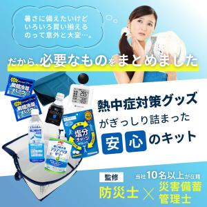 熱中症対策キット 黒球式熱中症指数計付き 9点...の詳細画像1