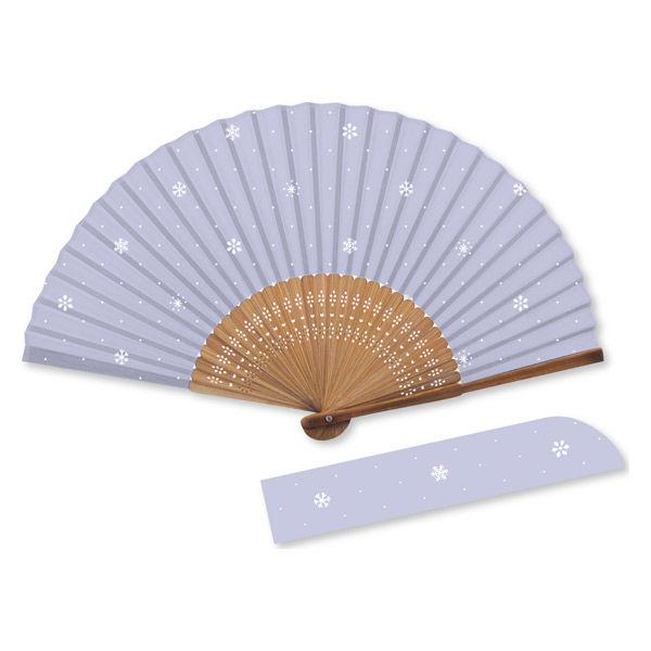新日本カレンダー 新日本 扇子 Snow.(雪) 684 1本（直送品）
