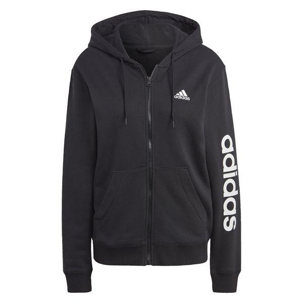 adidas（アディダス） ウィメンズ スウェット リニア フルジップ フレンチテリーパーカー J/...