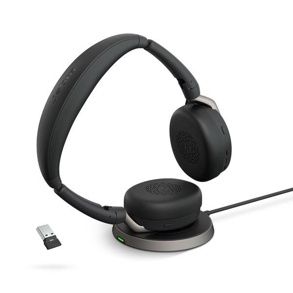 Jabra Evolve2 65 Flex Link380a UC Stereo WirelessC...