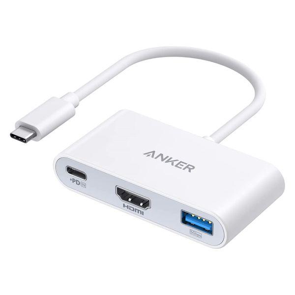 Anker Anker PowerExpand 3-in-1 USB-C ハブ(ホワイト) A833...