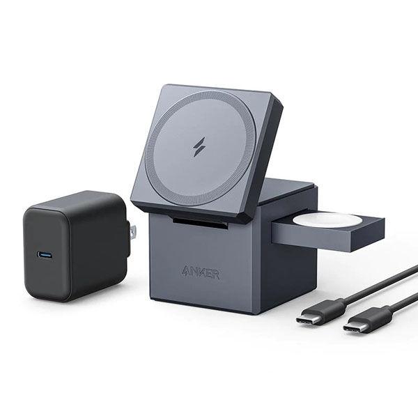 Anker Anker 3-in-1 Cube with MagSafe Y1811JA1 1個（直...