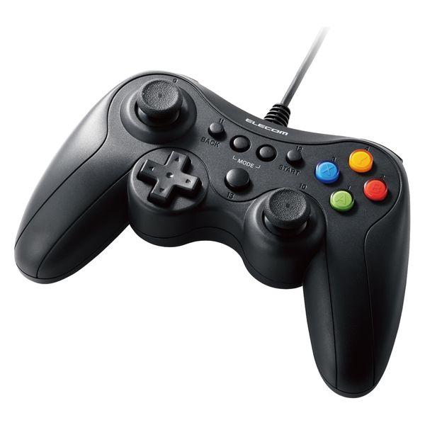 ゲームパッド PC Xinput Xbox系ボタン配置 FPS仕様 ブラック JC-GP30XBK ...