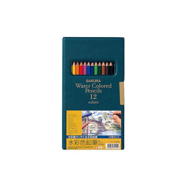 サクラクレパス 水彩色鉛筆12色 EPY12 1個（直送品）