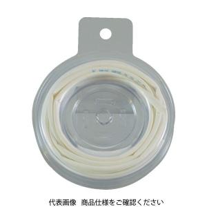 トラスコ中山 TRUSCO 熱収縮チューブ 収縮率2:1 白 (1個入) TRP2.5-1.0-2MW 1個 799-3161（直送品）