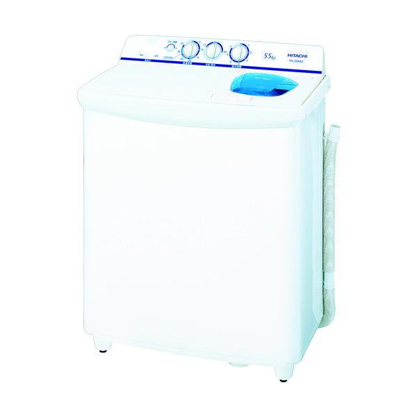 日立グローバルライフソリューションズ 日立 2槽式洗濯機 PS-55AS2W 1台 819-9613...