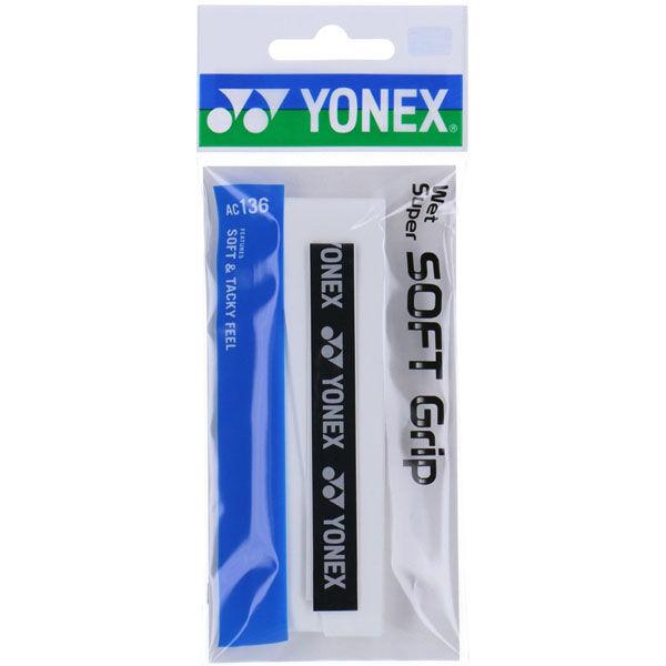 Yonex(ヨネックス) グリップテープ ウエットスーパーソフトグリップ AC136 ホワイト(01...