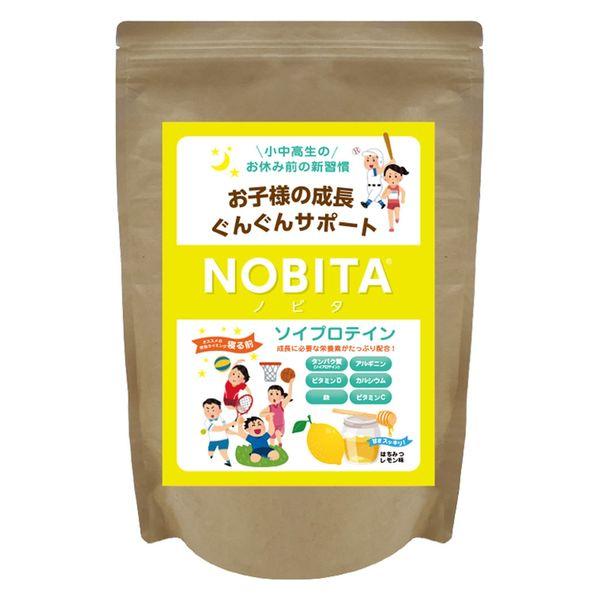 NOBITA(ノビタ) 子供用 ソイプロテイン 600g ハチミツレモン味 FD0002 1個（直送...