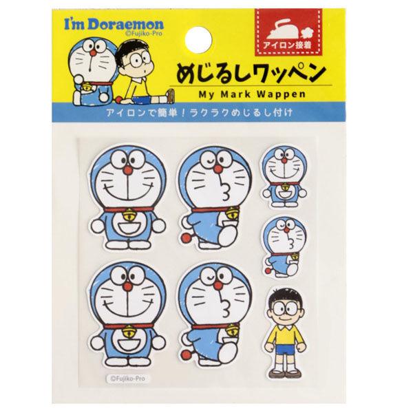 ミササ I&apos;m Doraemon ドラえもんめじるしワッペン アイロン接着 No.1157 藤子プロ...