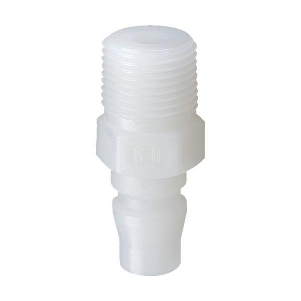 ジョプラックス 樹脂プラグ 相手側取付Rc(PT)3/8 ジョプラPEシリーズ JS-03E 1個 ...