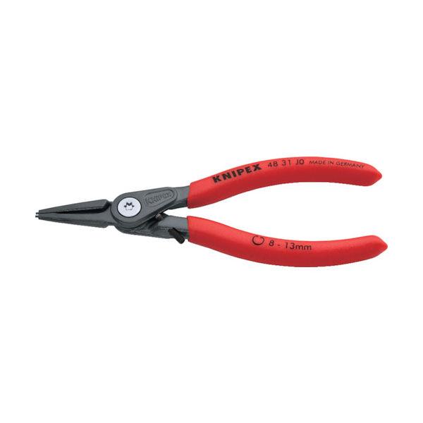 KNIPEX 4831ーJ2 穴用精密スナップリングプライヤー 直 4831-J2 1丁 831-4...