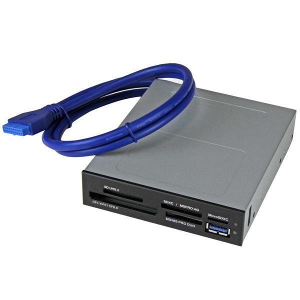 USB 3.0接続 内蔵型カードリーダー　UHS-II対応　35FCREADBU3　1個　StarT...