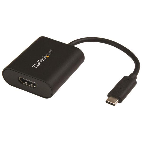 USB-C - HDMIアダプタ プレゼンモードスイッチ搭載　CDP2HD4K60SA　1個　Sta...