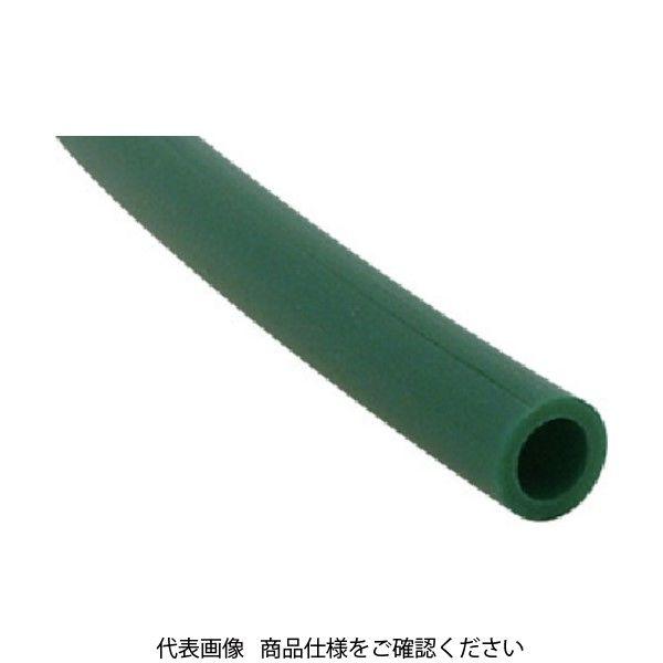 千代田通商 チヨダ ポリウレタンチューブ TEタッチチューブ 10mm/100m 緑 TE-10-1...