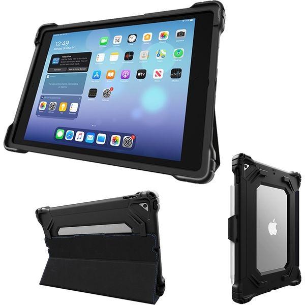 HideAway Folio 耐衝撃ハードケース iPad 10.2インチ 第7・8・9世代 ブラッ...