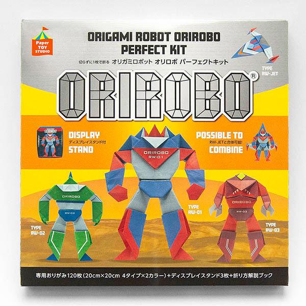 ブレイン・リンク オリガミロボット オリロボ パーフェクトキット 紙のおもちゃ PTS-OR-01 ...