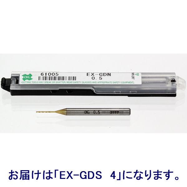 EXゴールドドリル一般加工用スタッブ形　EX-GDS　4　1セット（5本入）　オーエスジー　（直送品...