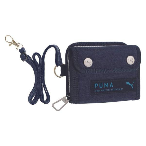 クツワ PUMA プーマ　ダブルホックLCPウォレット ネイビー PM383NB 1個（直送品）