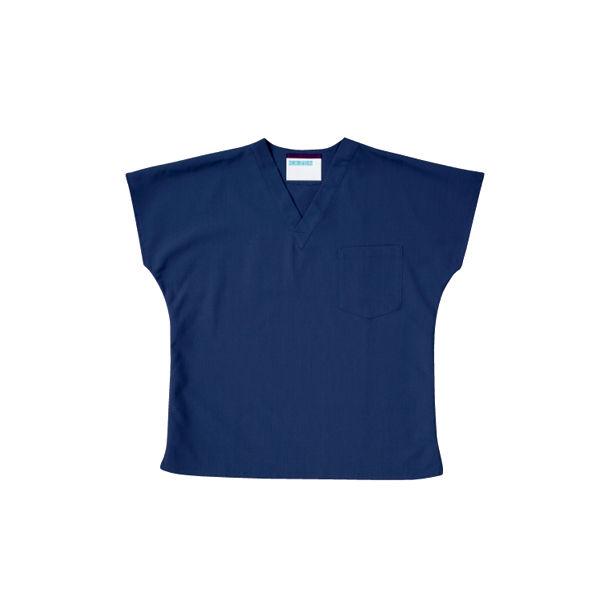 KAZEN 手術上衣 男女兼用 S 136-98 1着　スクラブ（直送品）