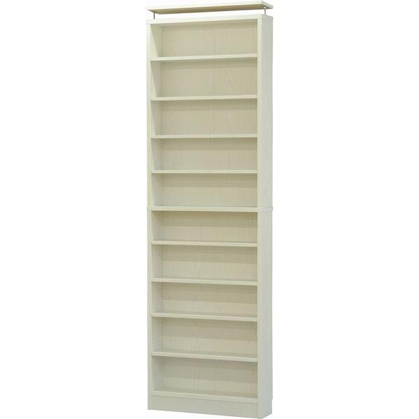 エイ・アイ・エス コミックラック 幅700×奥行180×高さ2230mm ホワイト CMR-702 ...