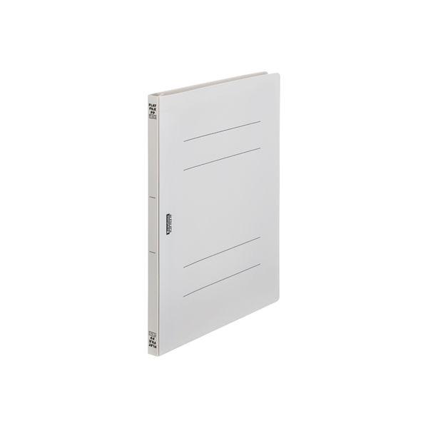 ビュートン フラットファイルPP A4S グレー FF-A4S-GY（直送品）